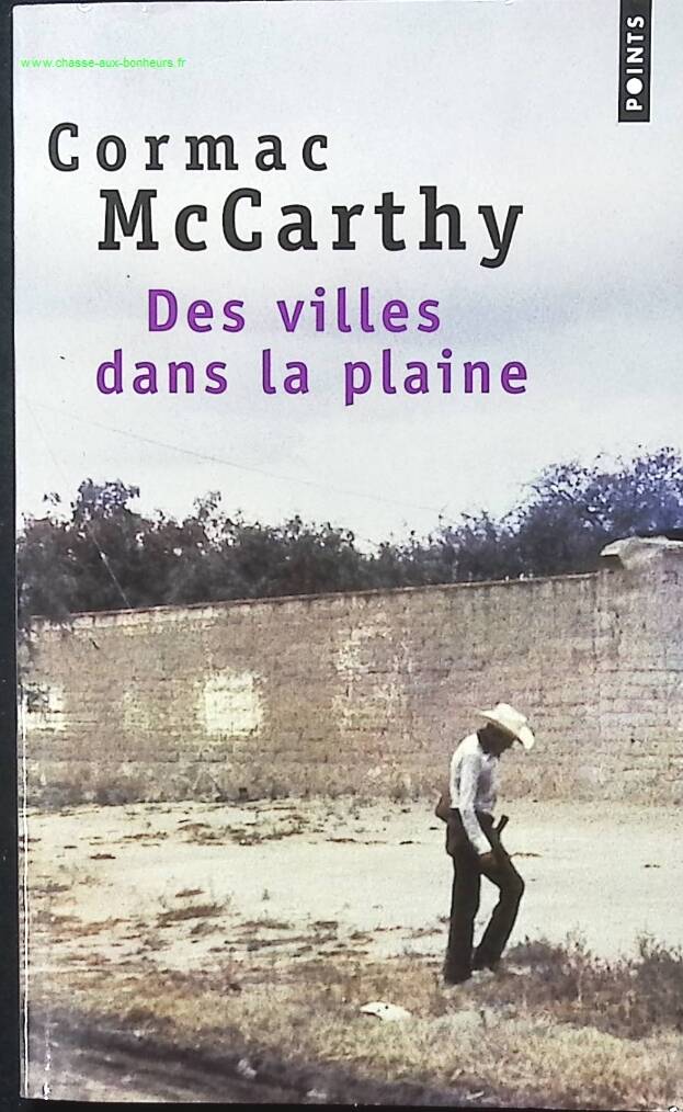 Des villes dans la plaine - Cormac McCarthy - livre