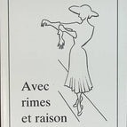With rhyme and reason - René Coste Héry - book