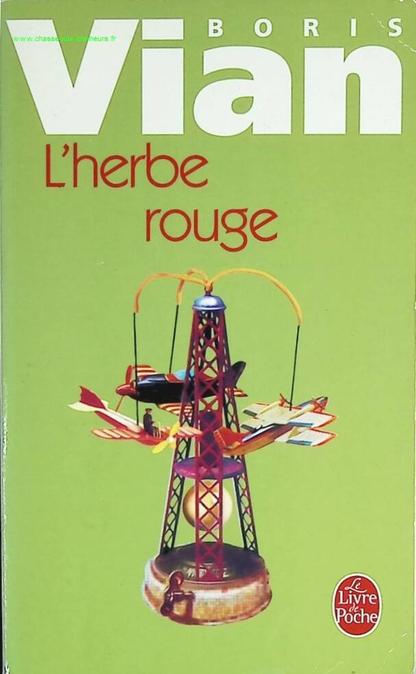 L'herbe rouge - Boris Vian - livre