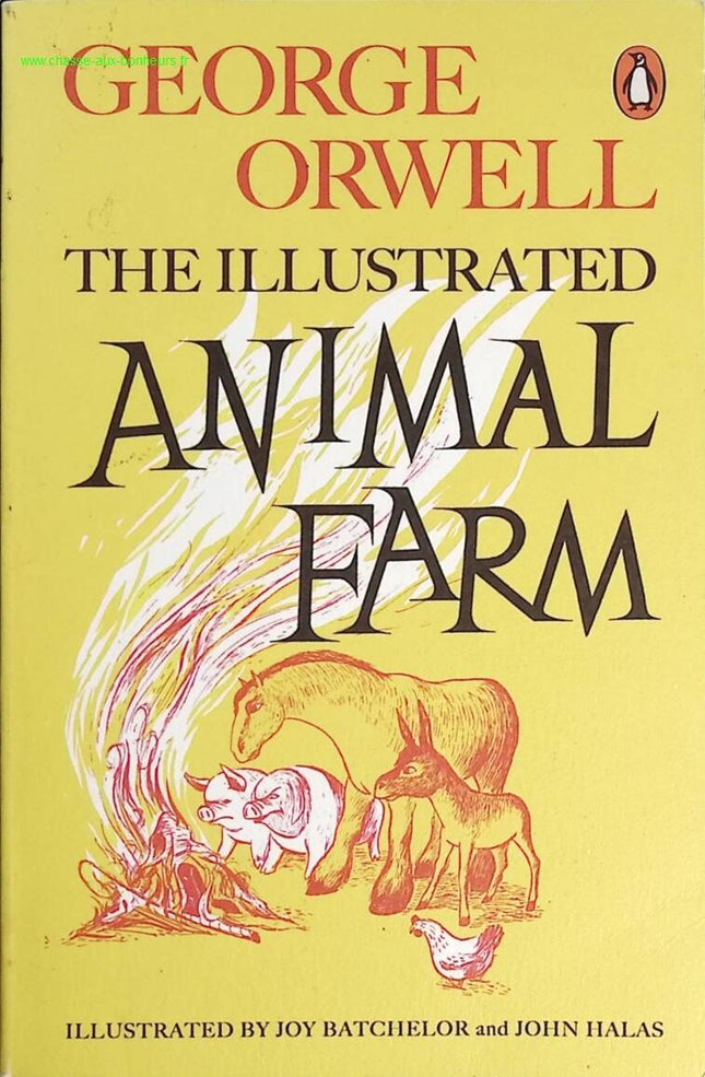 Farm der Tiere – Die illustrierte Ausgabe – George Orwell – Englisches Buch