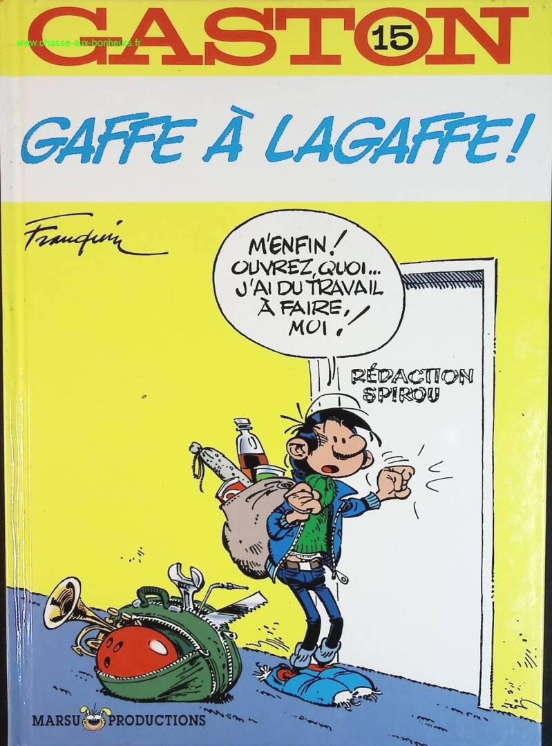 Gaston Tome 15 - Gaffe À Lagaffe ! - André Franquin - livre BD