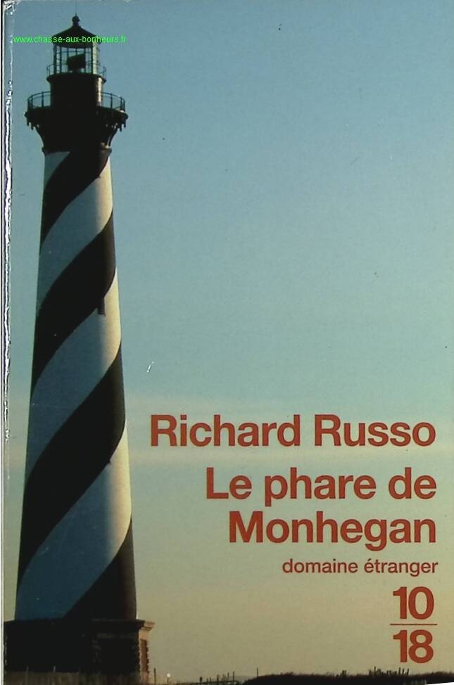 The Monhegan Lighthouse - Richard Russo - book
