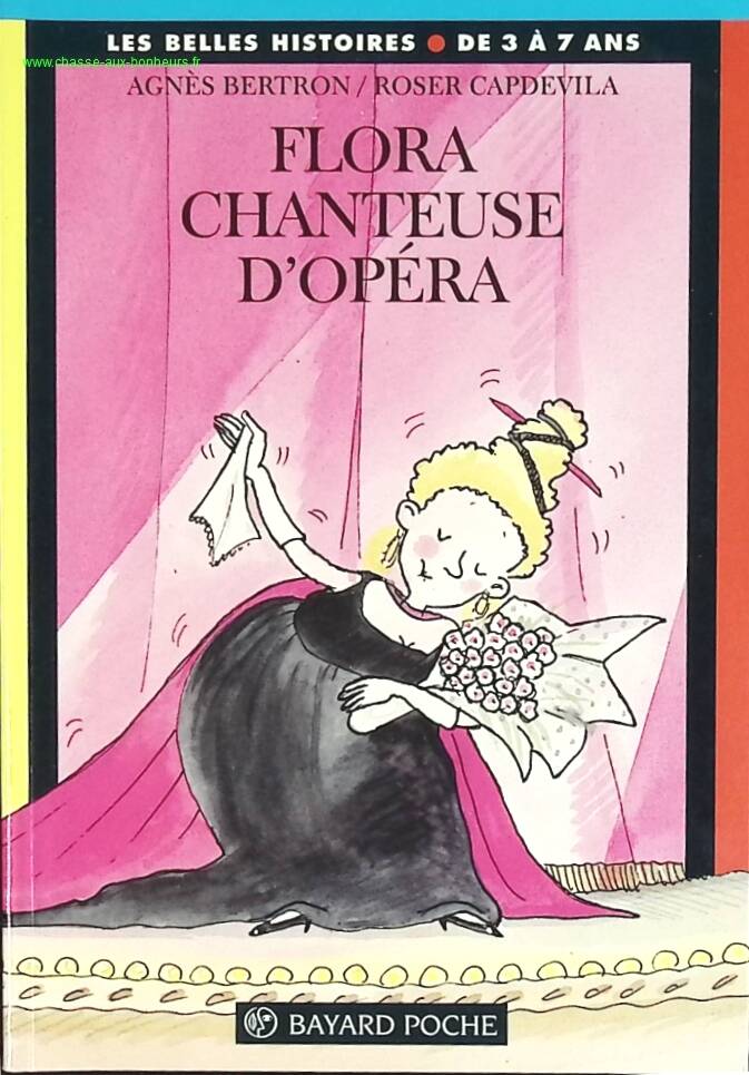 Flora opera singer - Agnès Bertron, Roser Capdevila - book