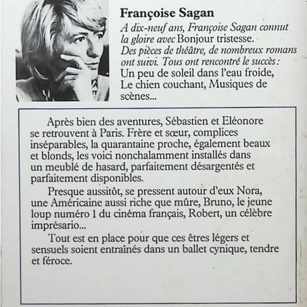 Des bleus à l'âme - Françoise Sagan - livre
