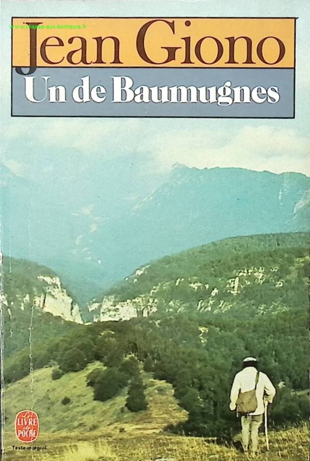 Un de Baumugnes- Jean Giono - livre