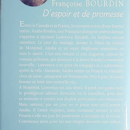 Von Hoffnung und Versprechen - Françoise Bourdin - Buch