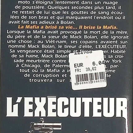A tombeau ouvert - L'exécuteur Gérard De Villers - Don Pendleton - Livre