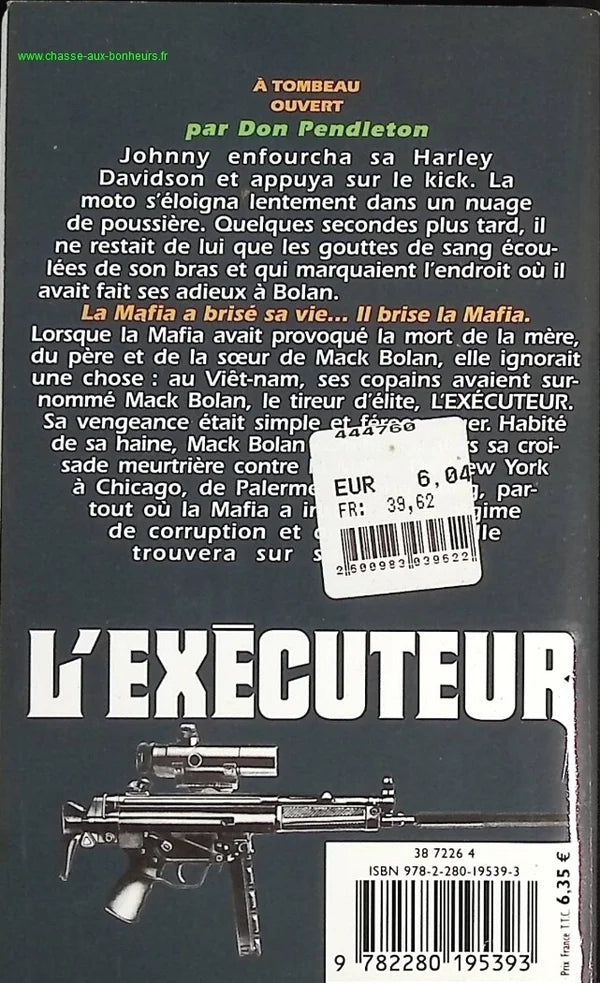 Open Grave - The Executioner Gérard De Villers - Don Pendleton - Book