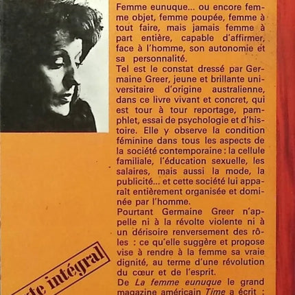 Die Eunuchenfrau - Germaine Greer - Buch