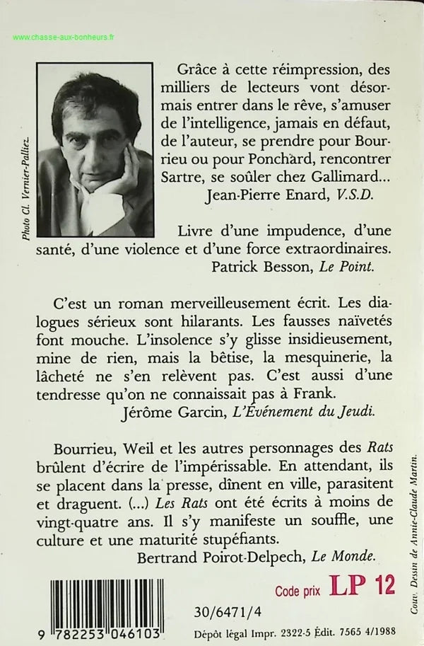 The Rats - Bernard Frank - book