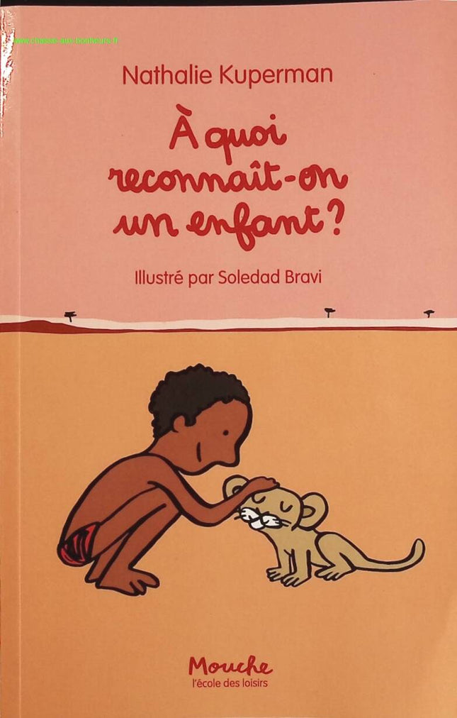 How to recognize a child - Nathalie Kuperman - book
