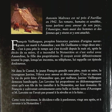 Le Noisetière - Antonin Malroux - livre