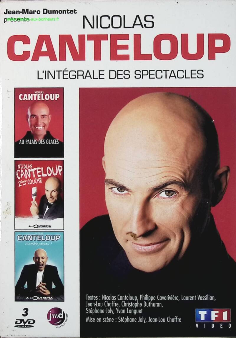 L'intégrale des Spectacles - Nicolas Canteloup - DVD