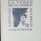 La légende de la terre de Flandre - Charles De Coster - livre