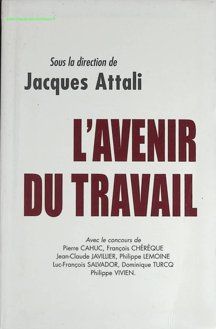 The Future of Work - Jacques Attali - book