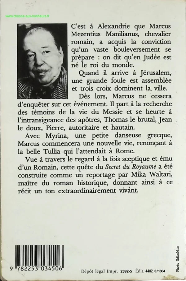 The Secret of the Kingdom - Myrina - Mika Waltari - book