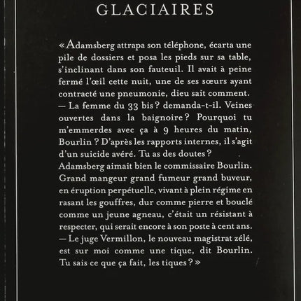 Temps glaciaires - Fred Vargas - Livre
