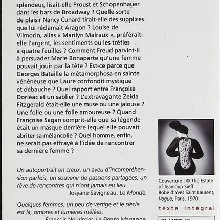 La Dernière Femme - Jean-Paul Enthoven - livre
