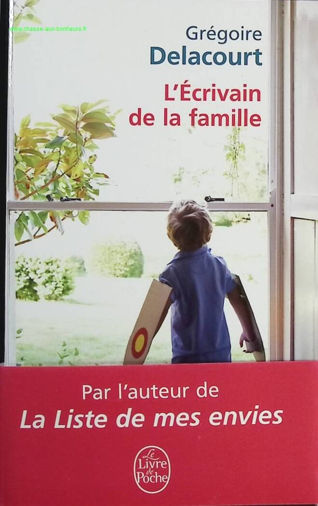 Roman contemporain français occasion – L’Écrivain de la famille – Grégoire Delacourt – émotions, secrets et relations familiales - livre