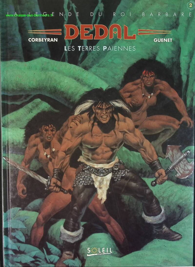 Dedal the legend of the barbarian king t.2 the pagan lands - Guenet Eric Corbeyran - comic book