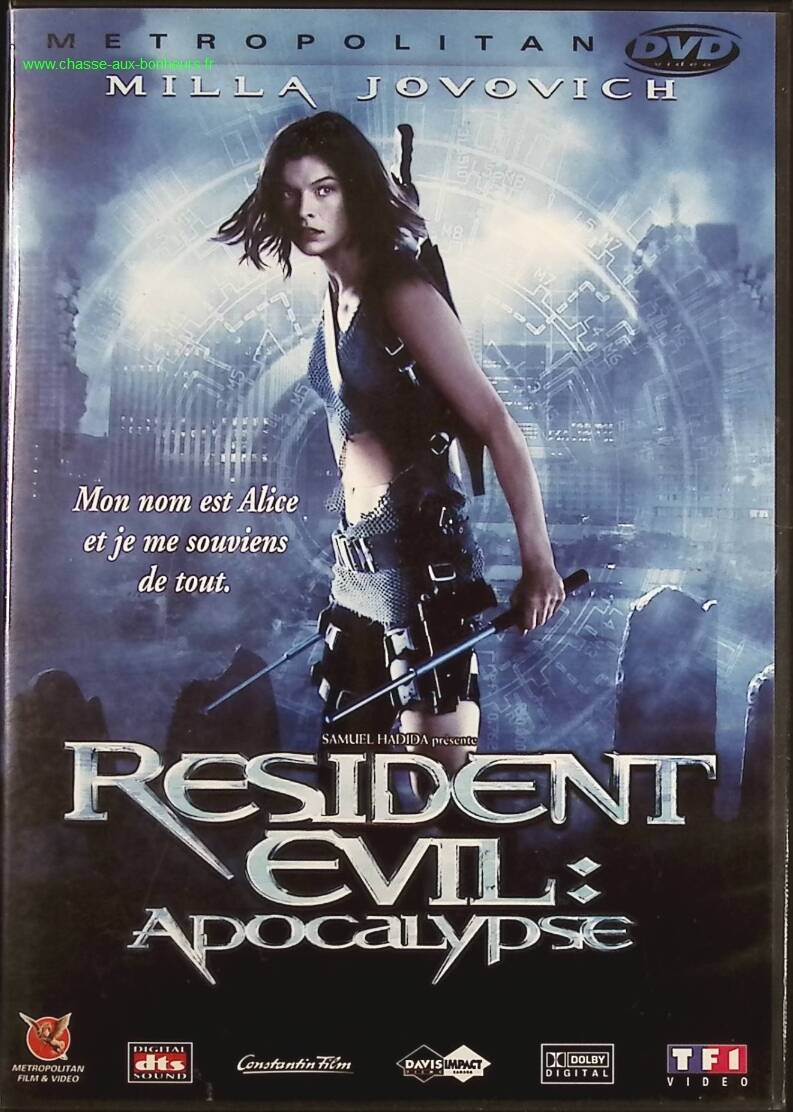 Resident Evil - Apocalypse - Milla Jovovich - DVD