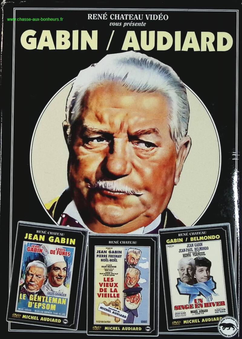 Gentleman d'epsom Les Vieux de la Vieille Un Singe en Hiver - Gabin-audiard - DVD