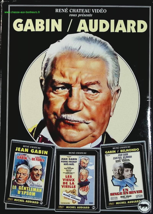 Gentleman d'epsom Les Vieux de la Vieille Un Singe en Hiver - Gabin-audiard - DVD