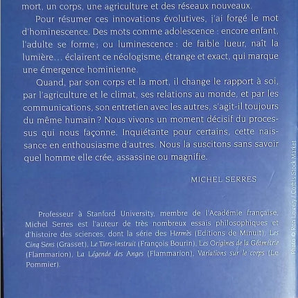 Hominescence - Michel Serres - Buch