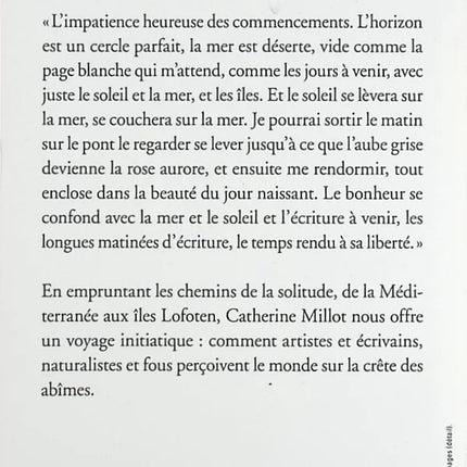O Solitude - Catherine Millot - Buch