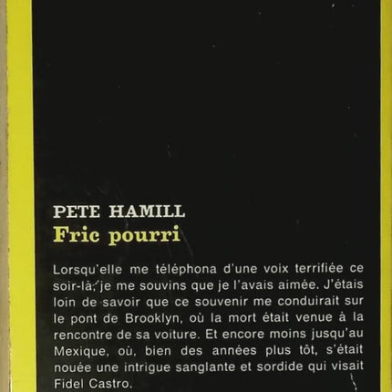 Fric pourri - Pete Hamill - livre