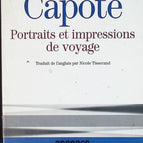 Portraits et impressions de voyage - Truman Capote - livre