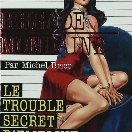 le Trouble Secret d Emeline - N° 290 - Brigade Mondaine - Gérard De Villiers - Michel Brice - livre