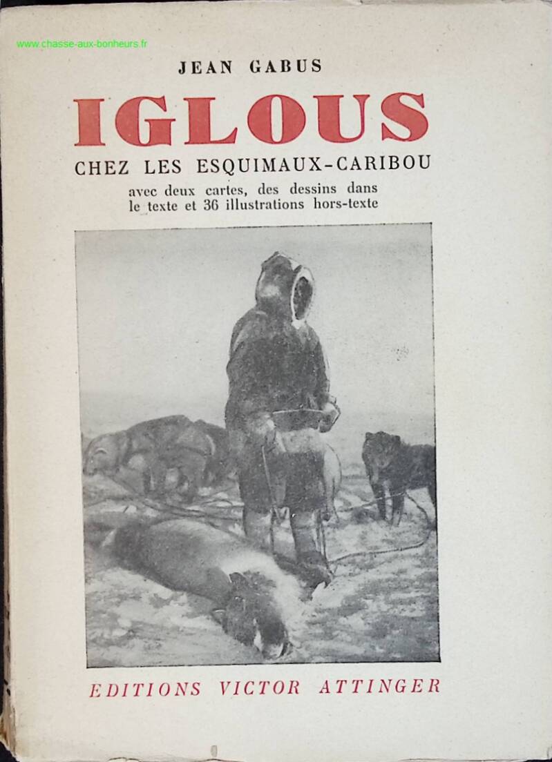 Iglous - Jean Gabus - livre
