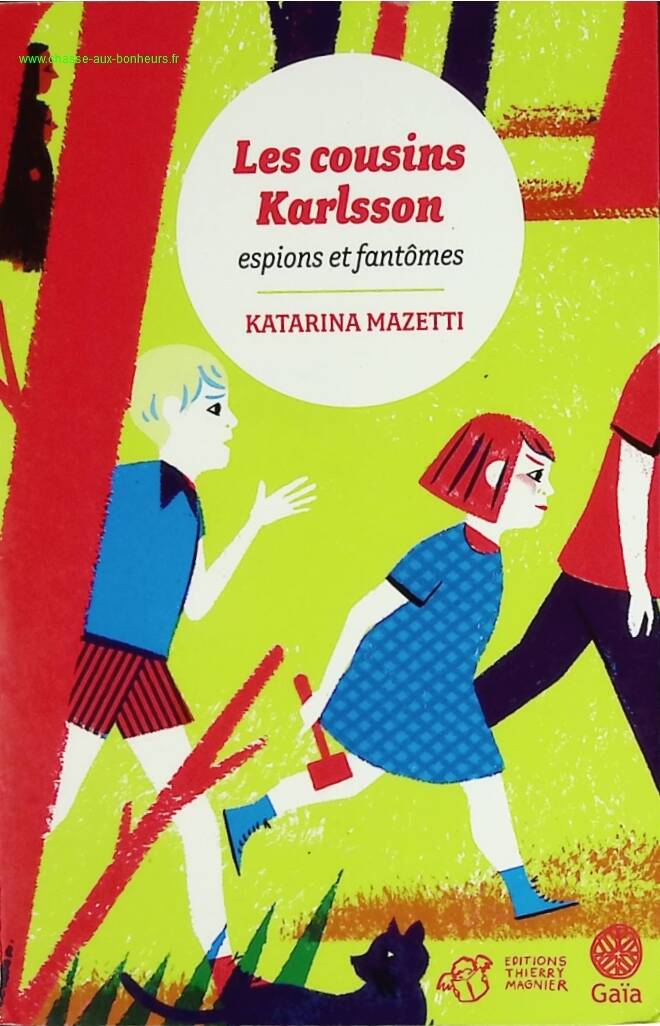 The Karlsson cousins ​​Volume 1 - Spies and ghosts - Katarina Mazetti - book