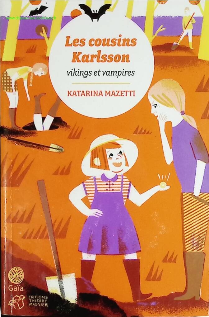 The Karlsson cousins ​​Volume 3 - Vikings and vampires - Katarina Mazetti - book