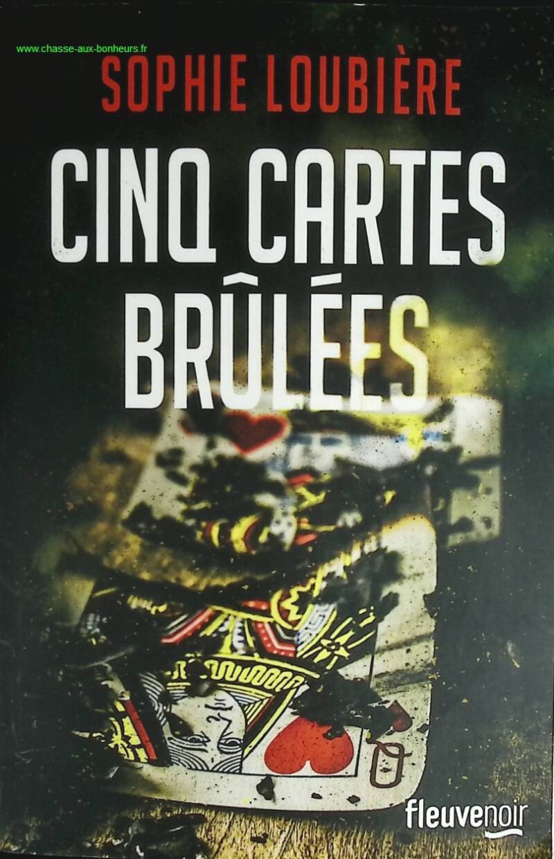 Cinq cartes brûlées - Sophie Loubière - livre