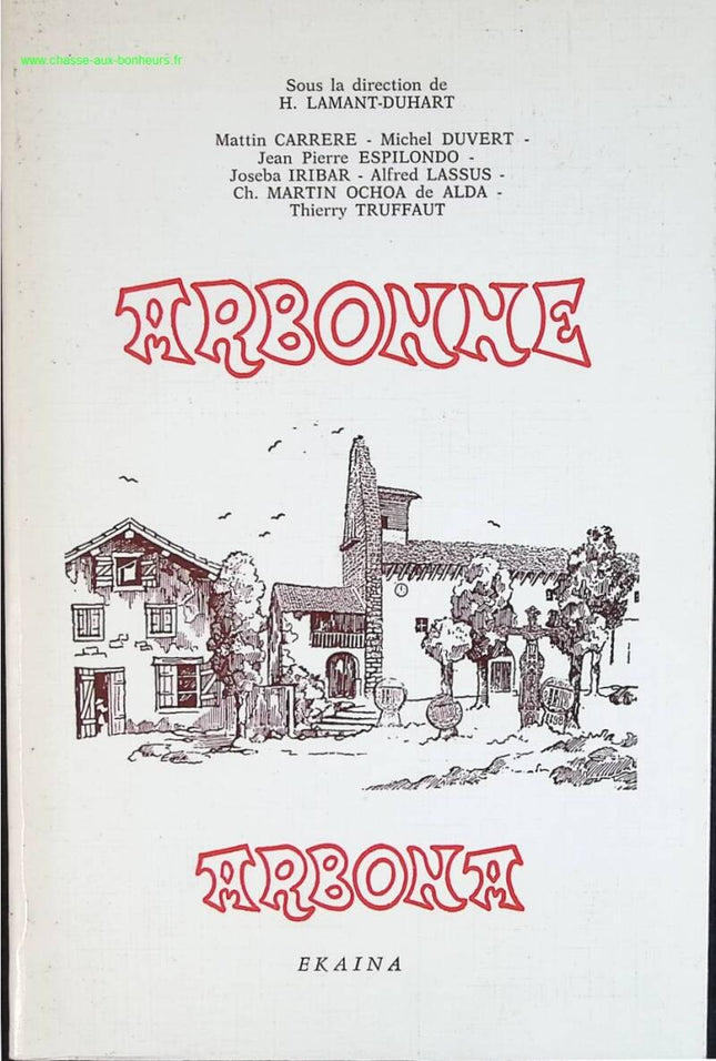 Arbonne Arbona - Ekaina - livre
