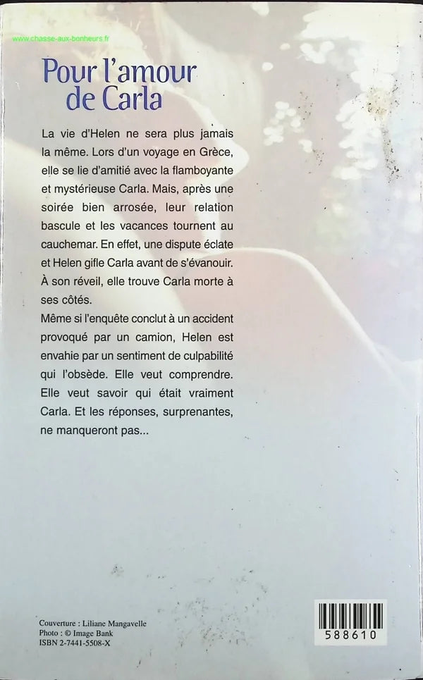 For the Love of Carla - Joanna HINES - Book