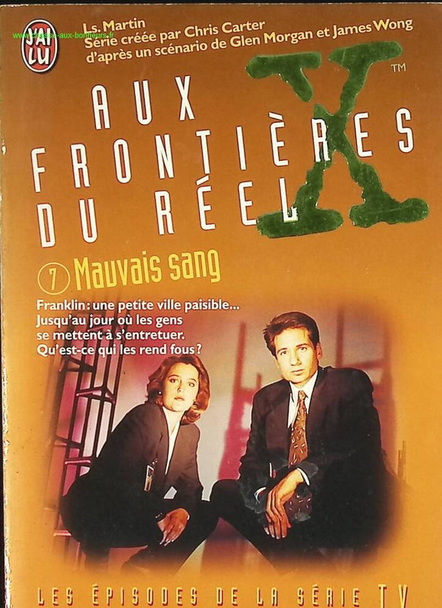 On the Borders of Reality Volume 7 - Bad Blood - X Files - The Martins - Book