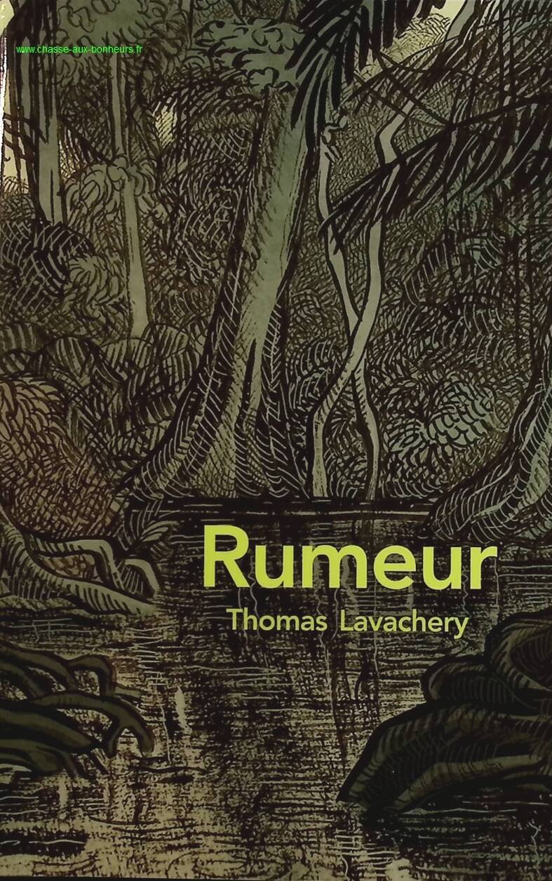 Rumor - Thomas Lavachery - book