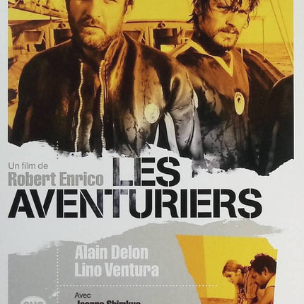 Les Aventuriers - Alain Delon, Lino Ventura - DVD aventure