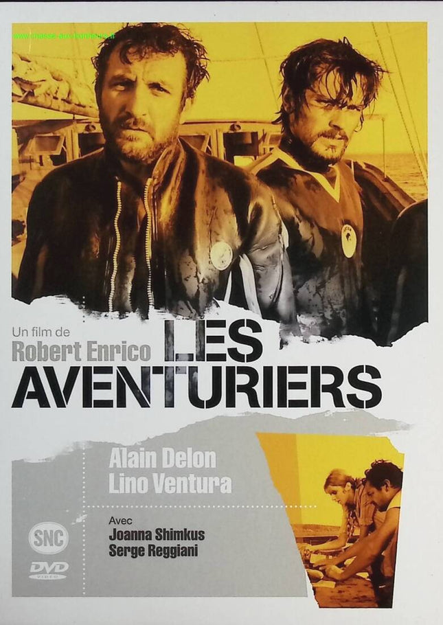 Die Abenteurer - Alain Delon, Lino Ventura - Abenteuer-DVD