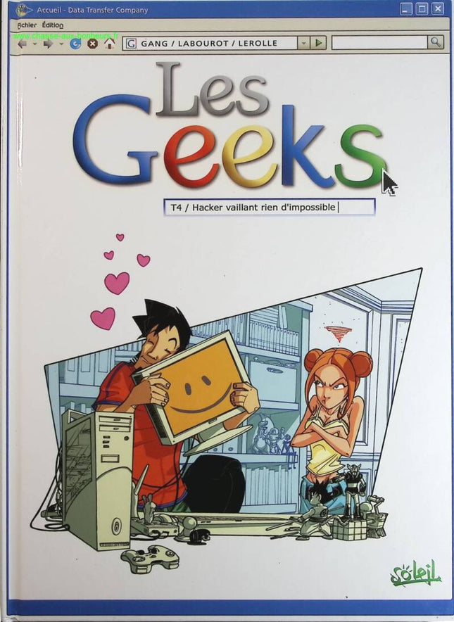 The Geeks, Band 4 – Valiant Hacker Nothing Is Impossible – Thomas Labourot Gang, Christian Lerolle – Comicbuch