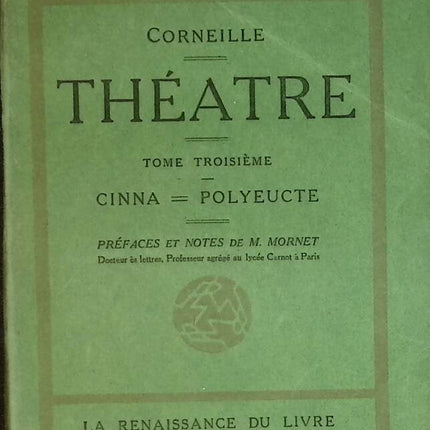 Theater Band 3 - Corneille - Buch