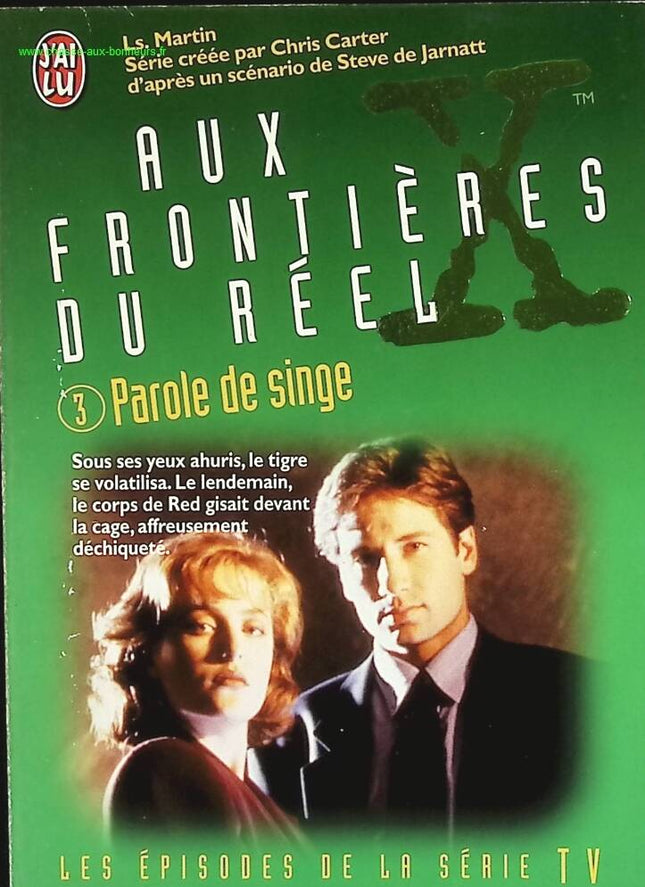 On the Borders of Reality Volume 3 - Monkey's Word - X Files - The Martins - book