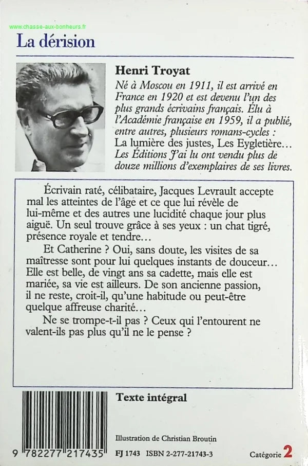 Derision - Henri Troyat - book