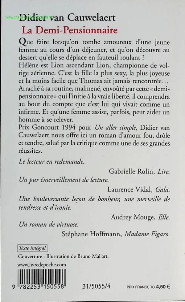 The Half-boarder - Didier van Cauwelaert - book