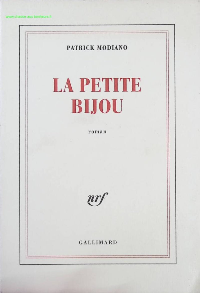 The Little Jewel - Patrick Modiano - Book