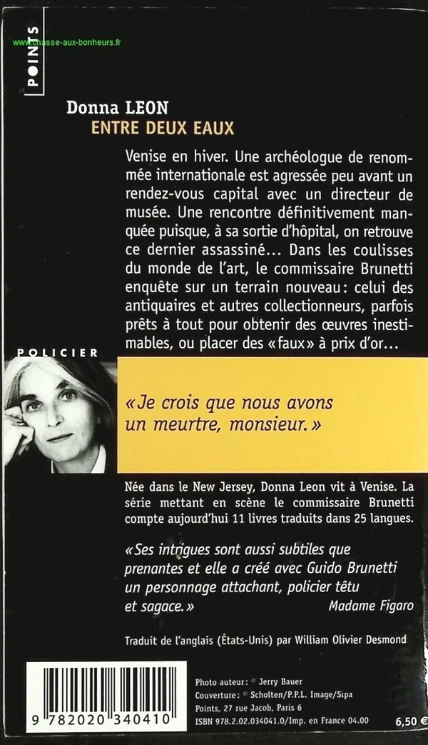 Entre deux eaux - Léon Donna - livre