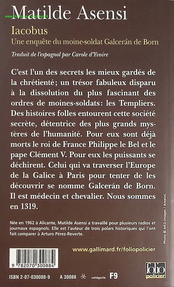 Iacobus - Matilde Asensi - Book